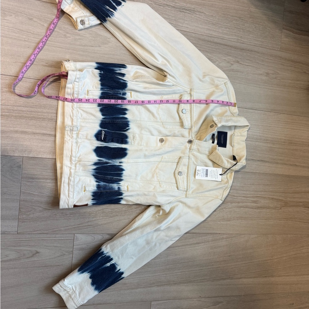 Scotch & Soda Cream Denim Jacket NWT $248